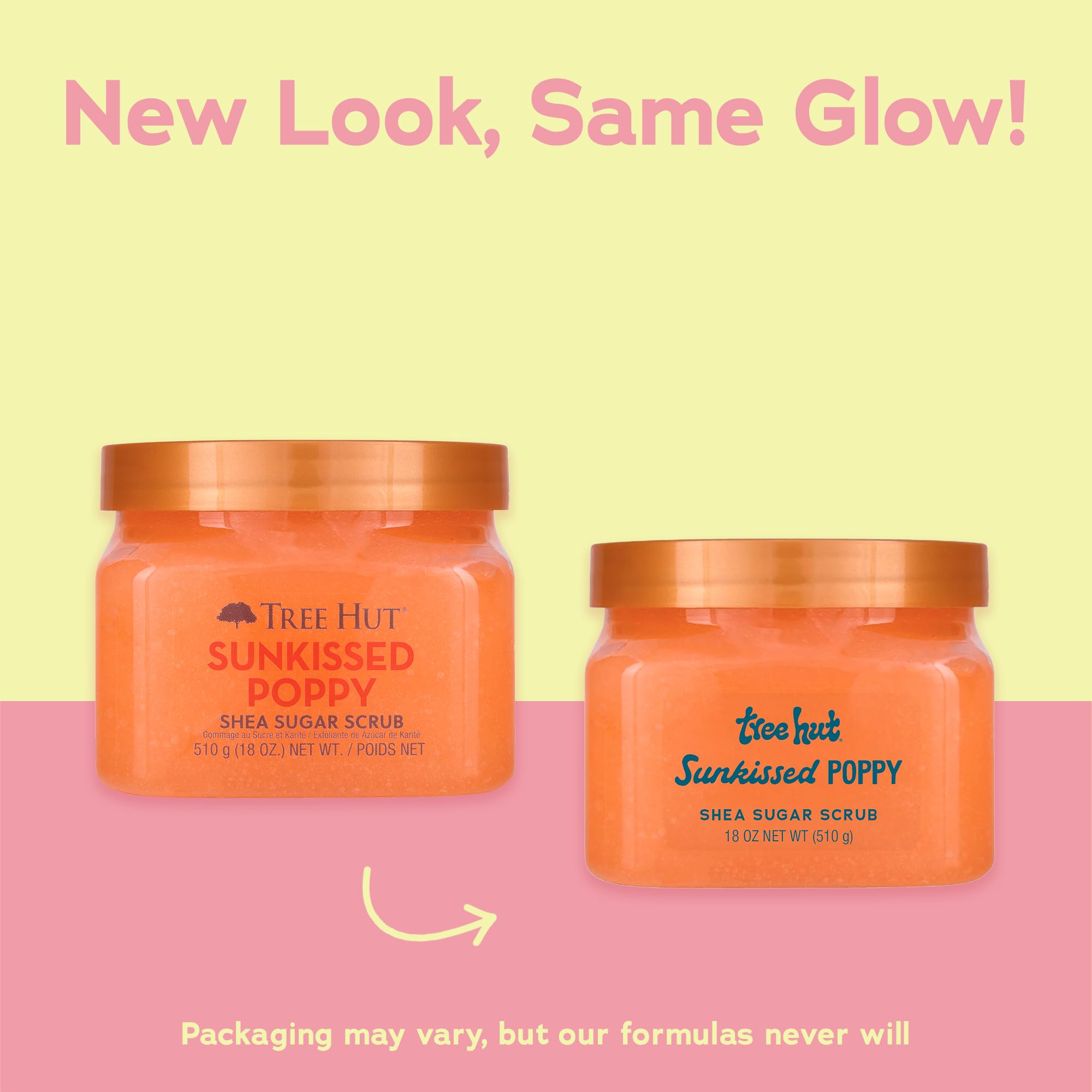 Tree Hut Sunkissed Poppy: textura exfoliante que suaviza la piel