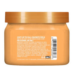 Shea butter texture in Tree Hut Scrub soothing dry skin and softness.