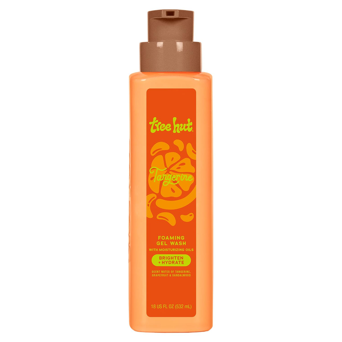 Tree Hut Tangerine: bomba de gel espumoso para ducha limpia