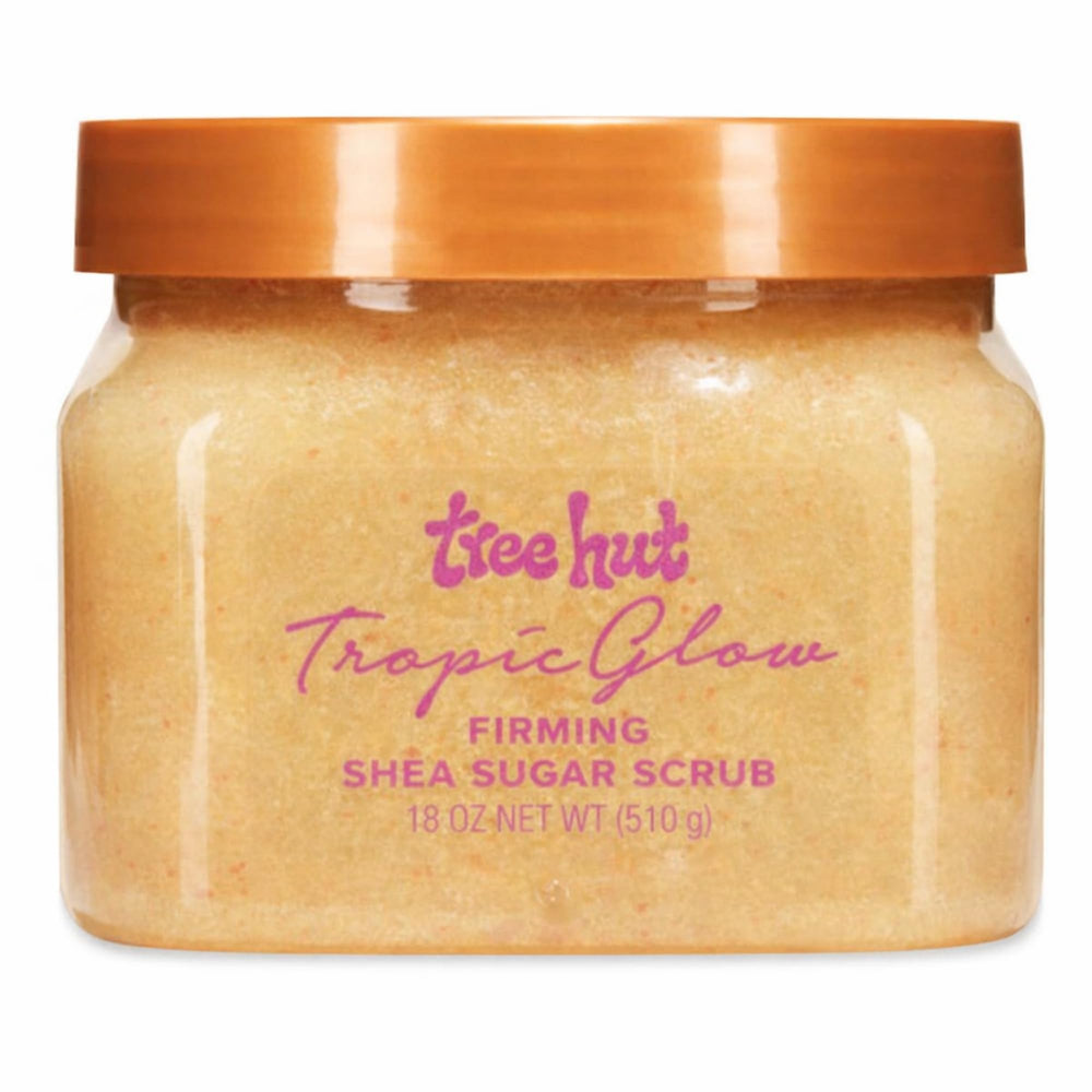 Tree Hut Tropic Glow exfoliante de azúcar para piel suave y radiante