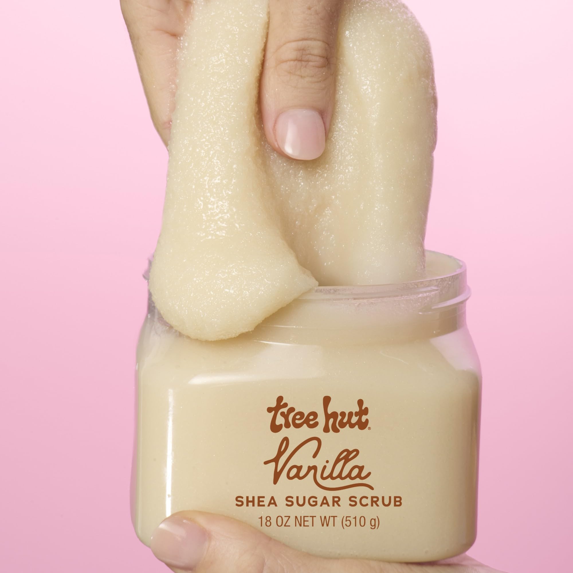 Tree Hut exfoliante vainilla hidratacion profunda para piel seca