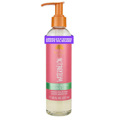 Tree Hut Watermelon Shave Oil ingredients include vitamin E and nourishing oils.