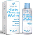 Tree of Life Beauty Micellar Cleansing Water (6.8 fl oz) – Niacinamide, Vitamin B5, Oil-Free Eye Makeup Remover