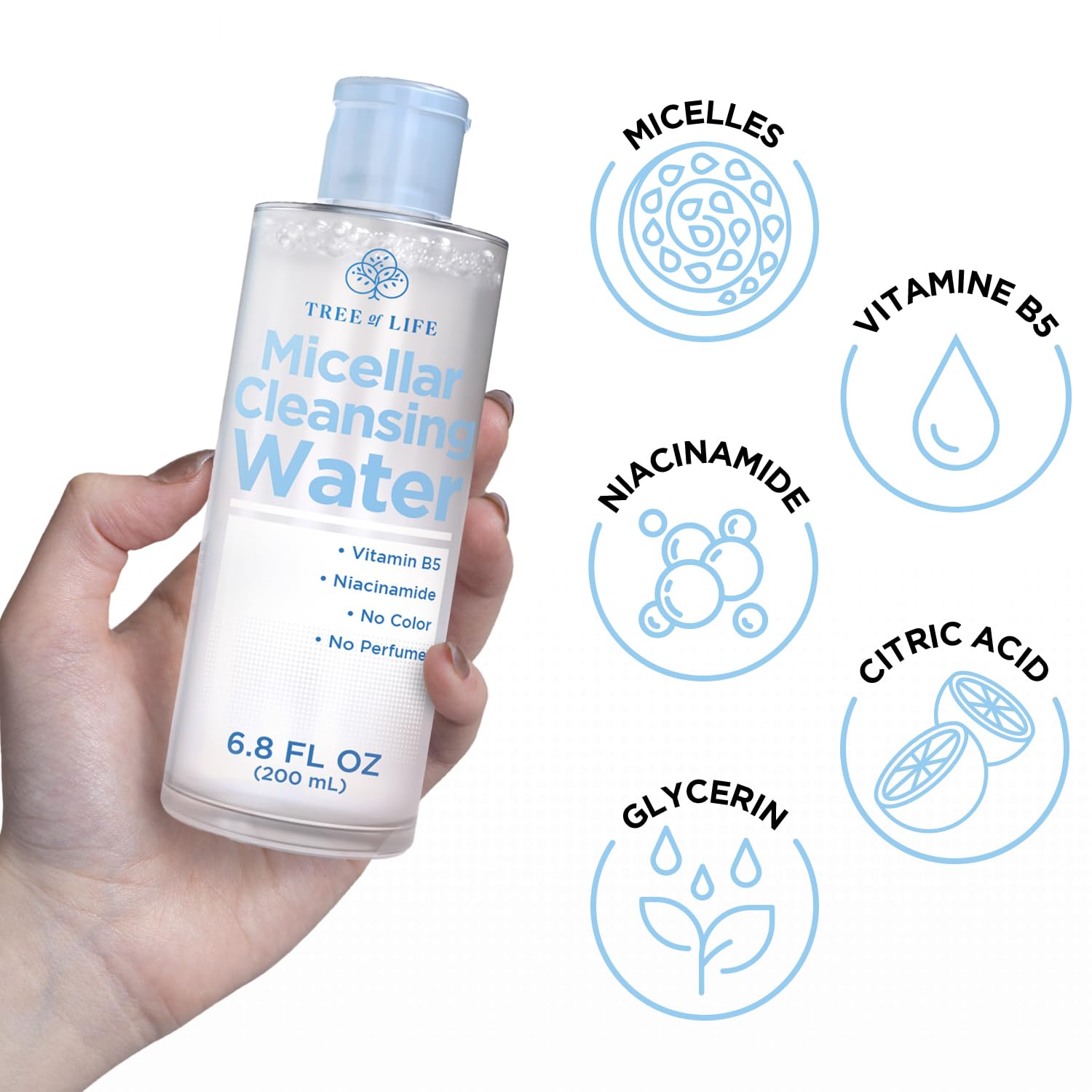 Niacinamida de Tree of Life Beauty cuida e ilumina la piel