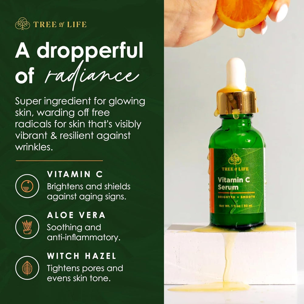 Tree of Life two-piece skincare set front view with compact packaging.