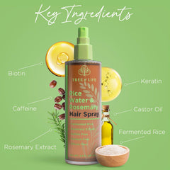 Tree of Life Beauty spray para crecimiento capilar con textura ligera.