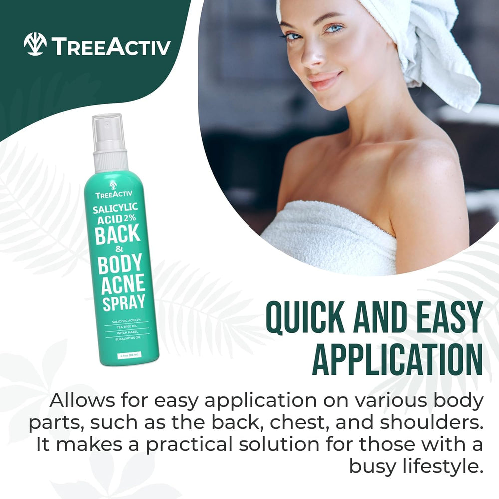 TreeActiv para hombros: alivio de imperfecciones con aloe calmante