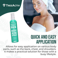 TreeActiv para hombros: alivio de imperfecciones con aloe calmante