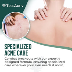 TreeActiv para pecho: cuidado de poros y textura en el torso tras ejercicio