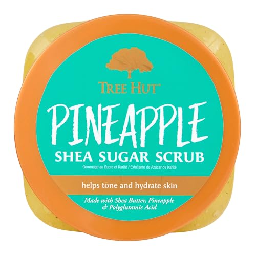 Tree Hut exfoliante enzimas piña: renovación suave de la piel