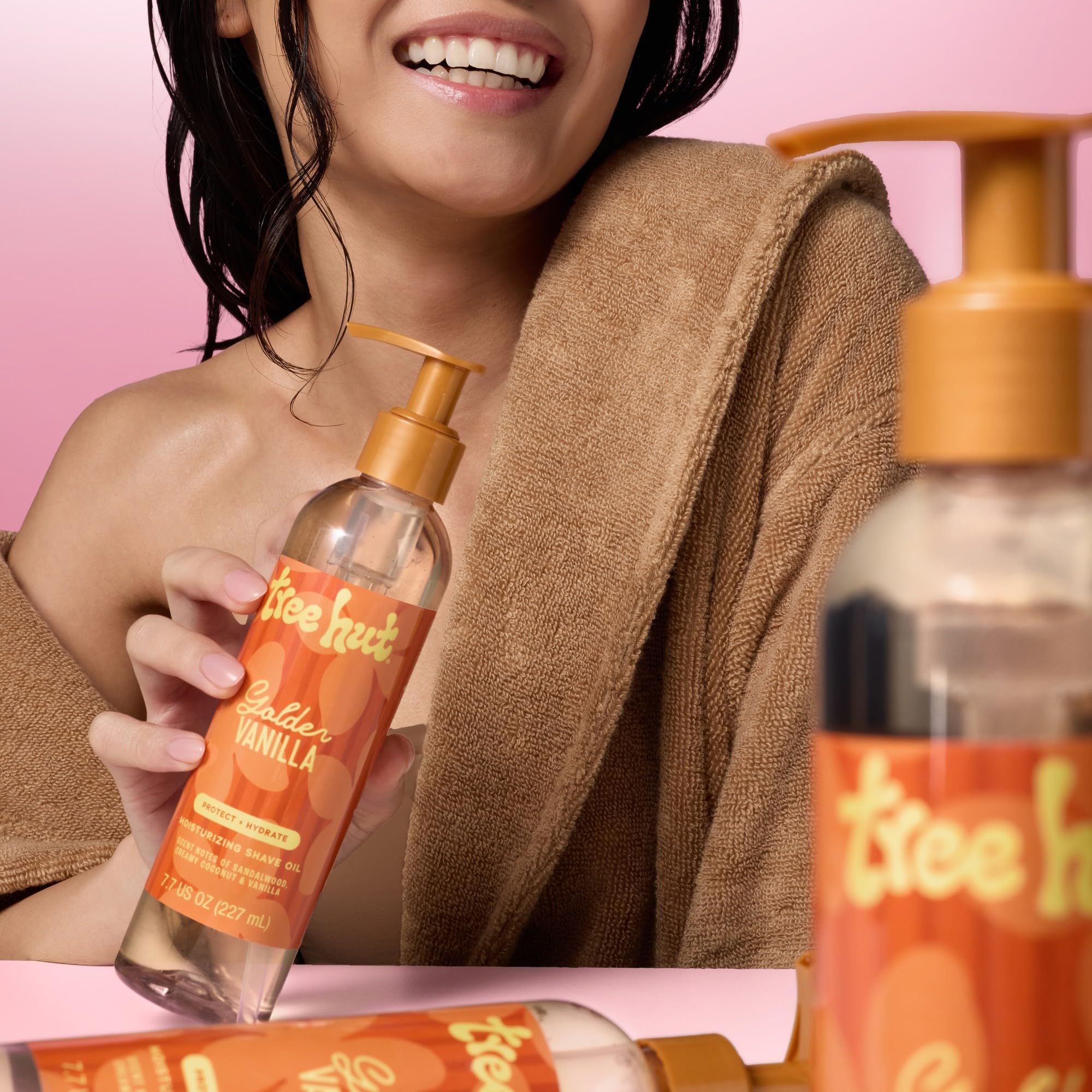 Shea Butter hydration emphasis in Tree Hut formula