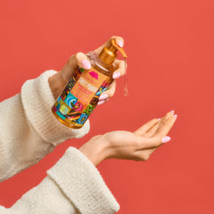 Close-up of serum-like texture in Tree Hut Sweet Punkin hand wash for hydrated skin