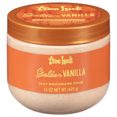 Tree Hut exfoliante dorado vainilla cremoso para piel suave