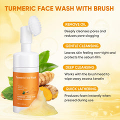 Treeroot almohadillas exfoliantes curcuma, exfoliación suave y uniforme.