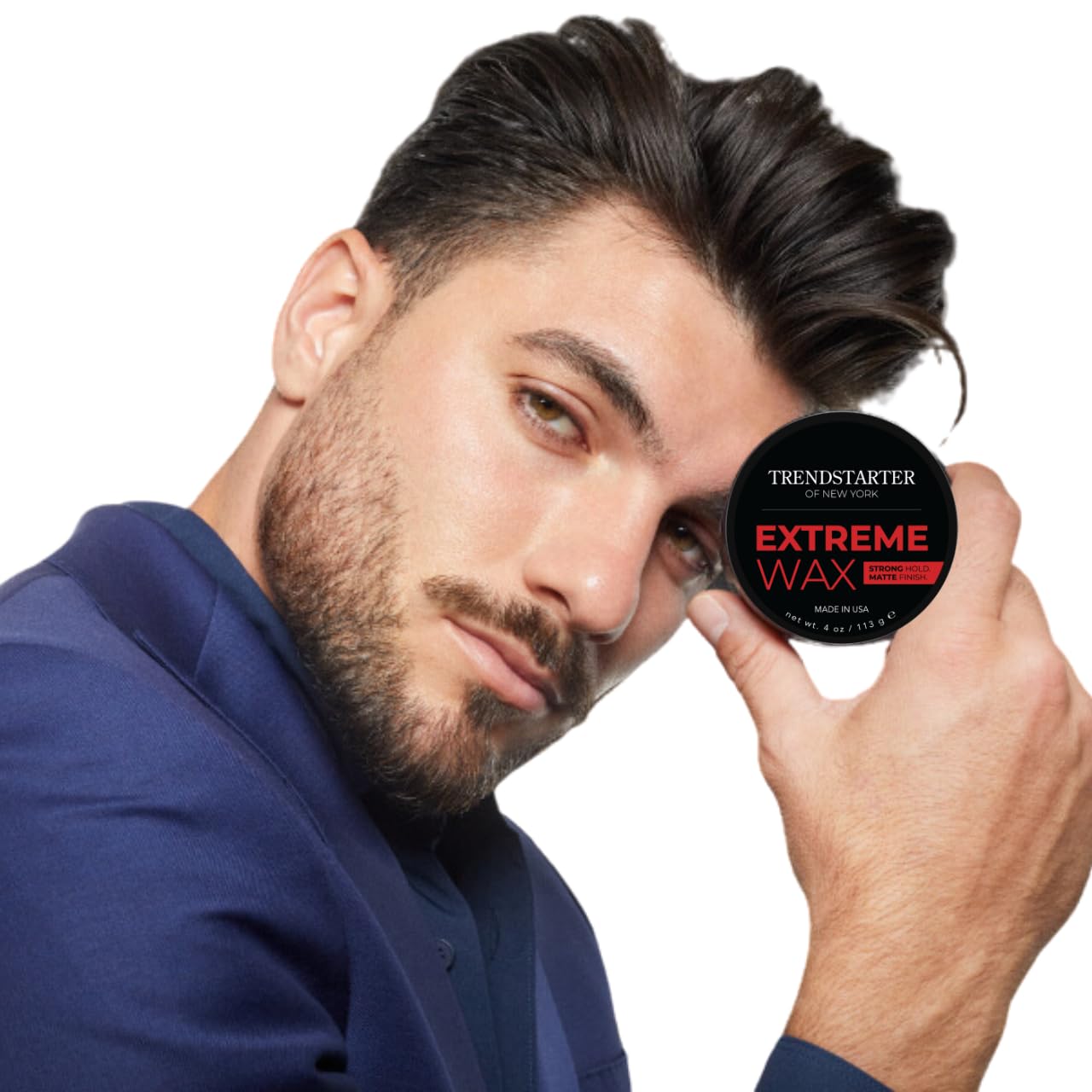 TRENDSTARTER Extreme Wax, ingrediente geraniol para cabello con sensación sana.