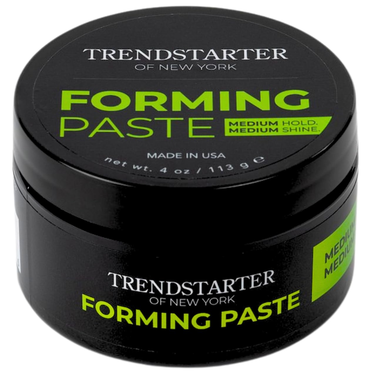 Pasta modeladora TRENDSTARTER: envase visible para definir peinado con fijación media