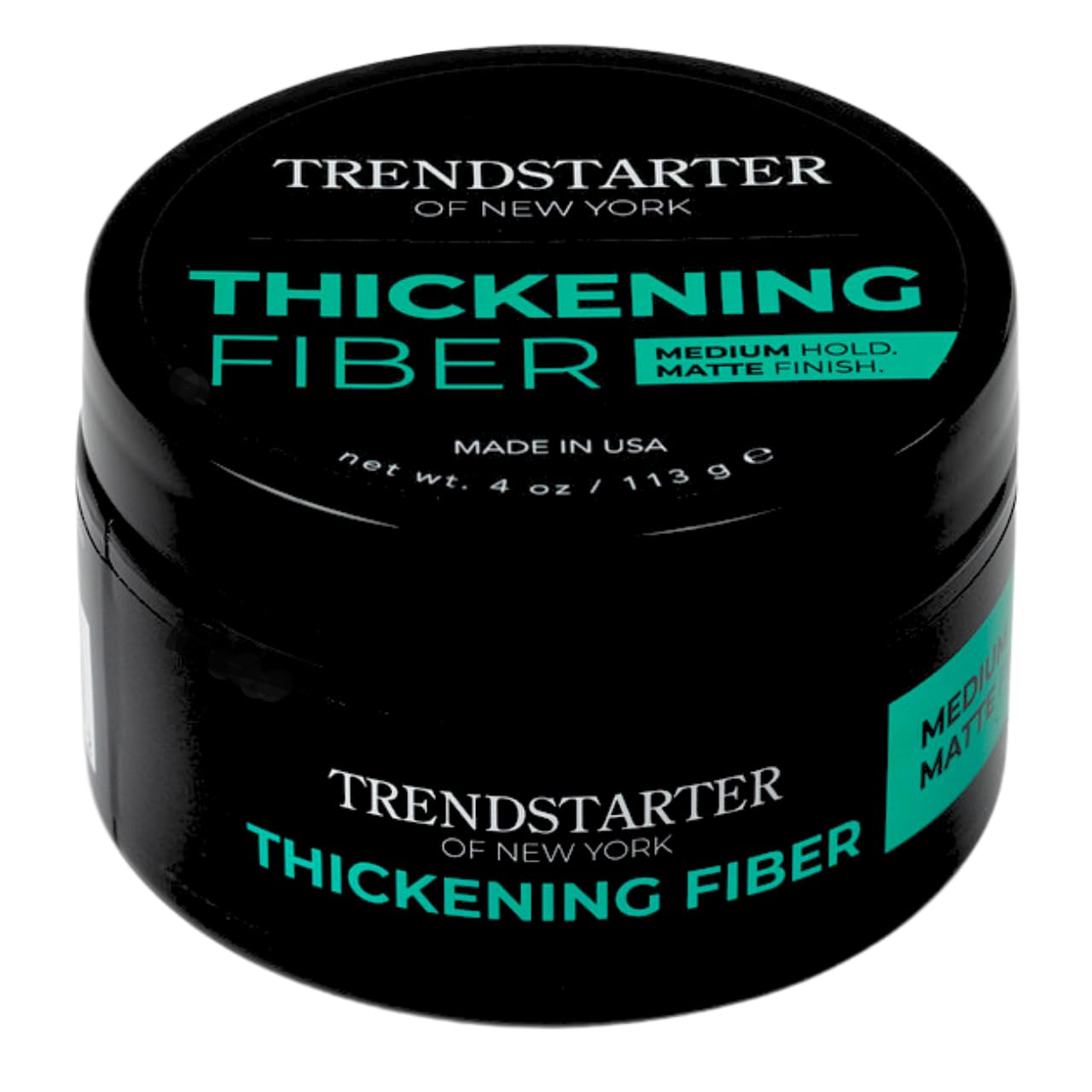 TRENDSTARTER Thickening Fiber envase visible para volumen duradero.