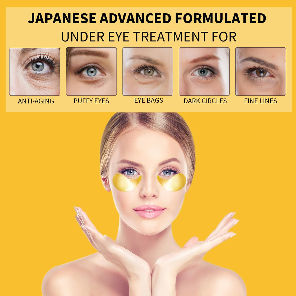 Treondexir parches ojos hinchados, efecto refrescante para la mirada.