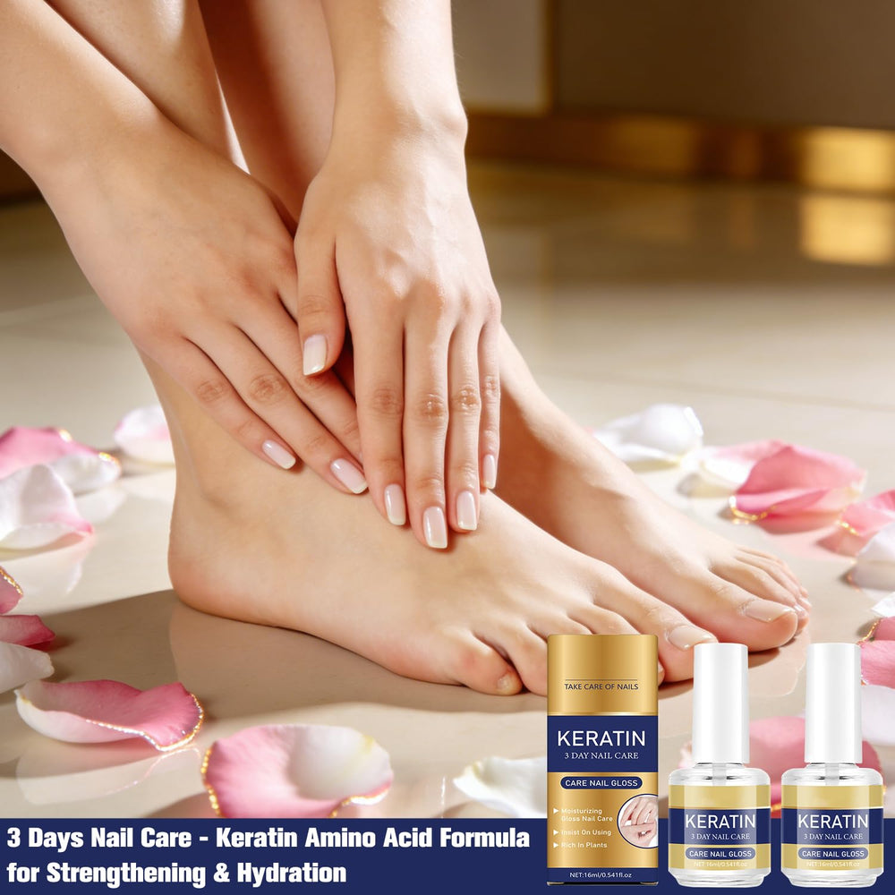 3 Días Cuidado de Uñas: aceite de aloe vera y lavanda para cutículas.