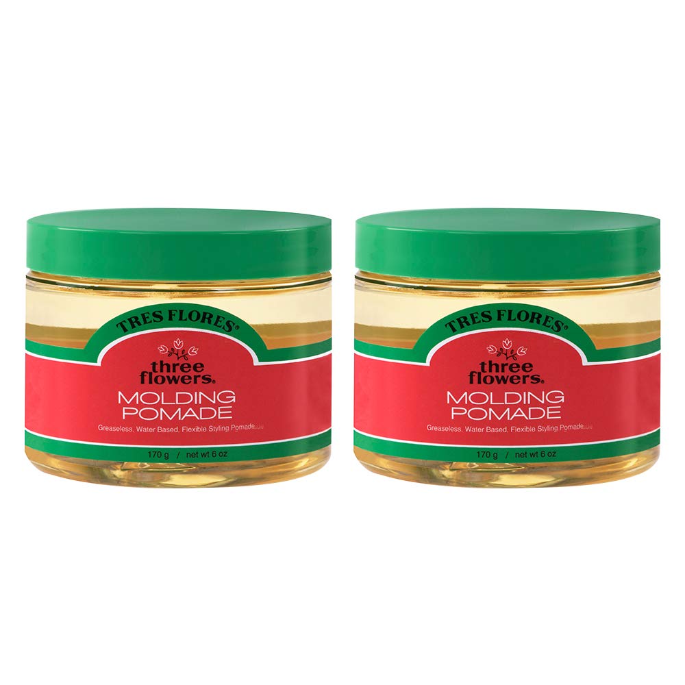 Tres Flores Pomada Modeladora en botella, fijación flexible y brillo duradero
