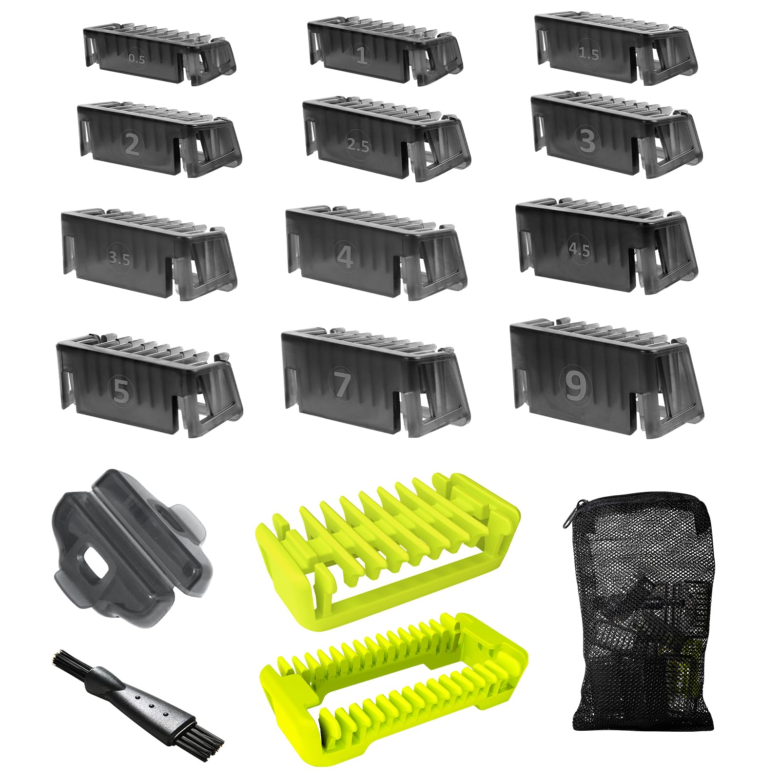 TRESBOUTIQUE guide comb 0.5mm for precise beard trimming