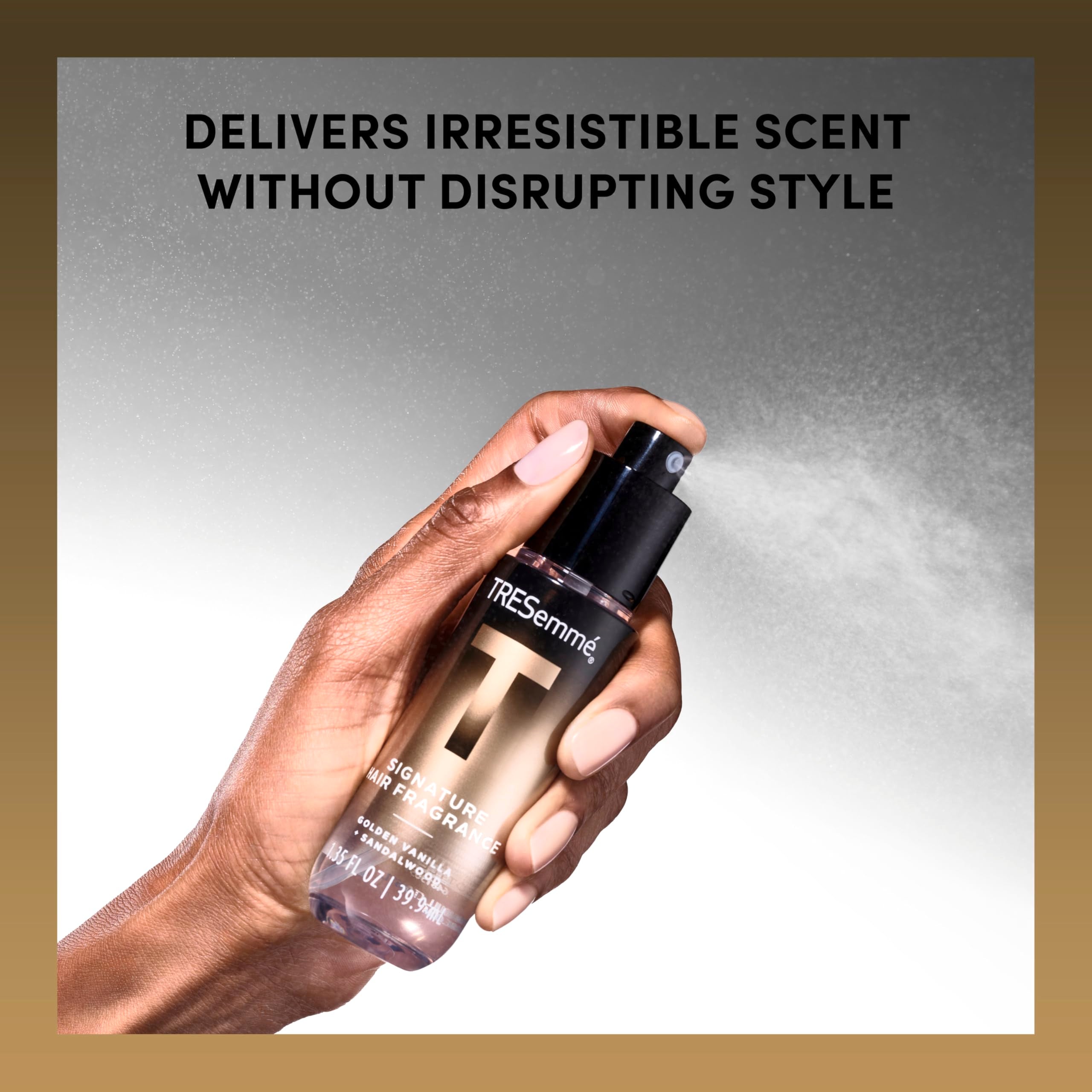 Product packaging communicates a premium, cruelty-free experience.