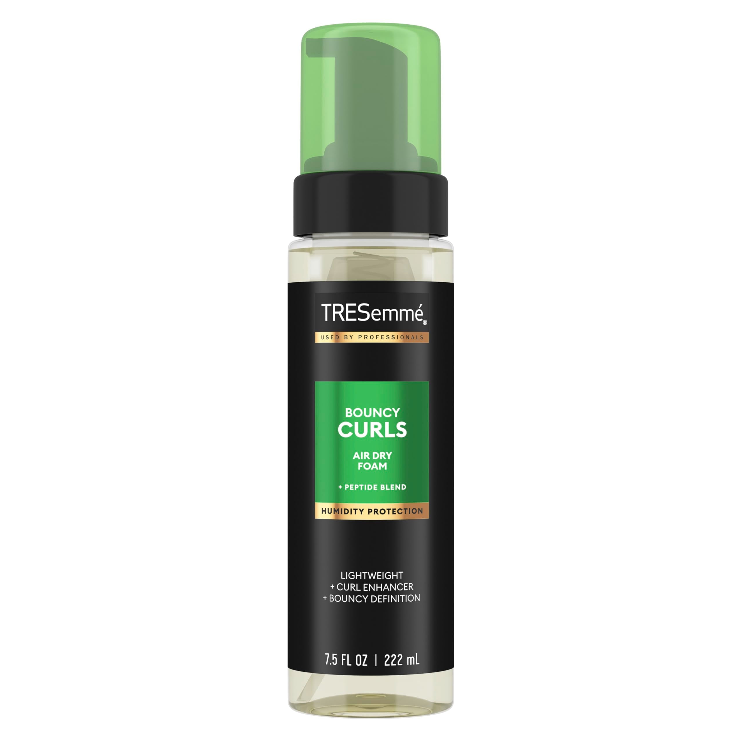 TRESemmé Air Dry Foam: rizos definidos y con movimiento, sin frizz.