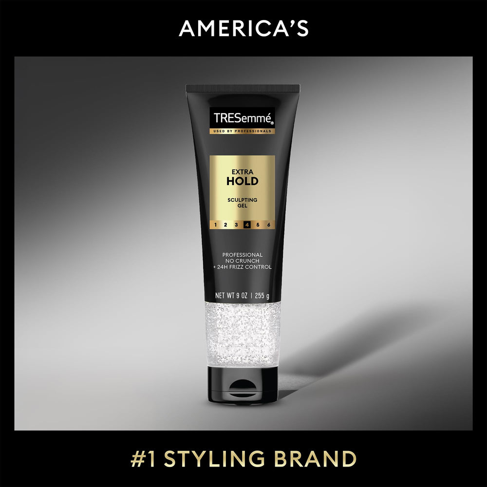 Alcohol-free formula preserves hair health during styling with TRESemmé Gel