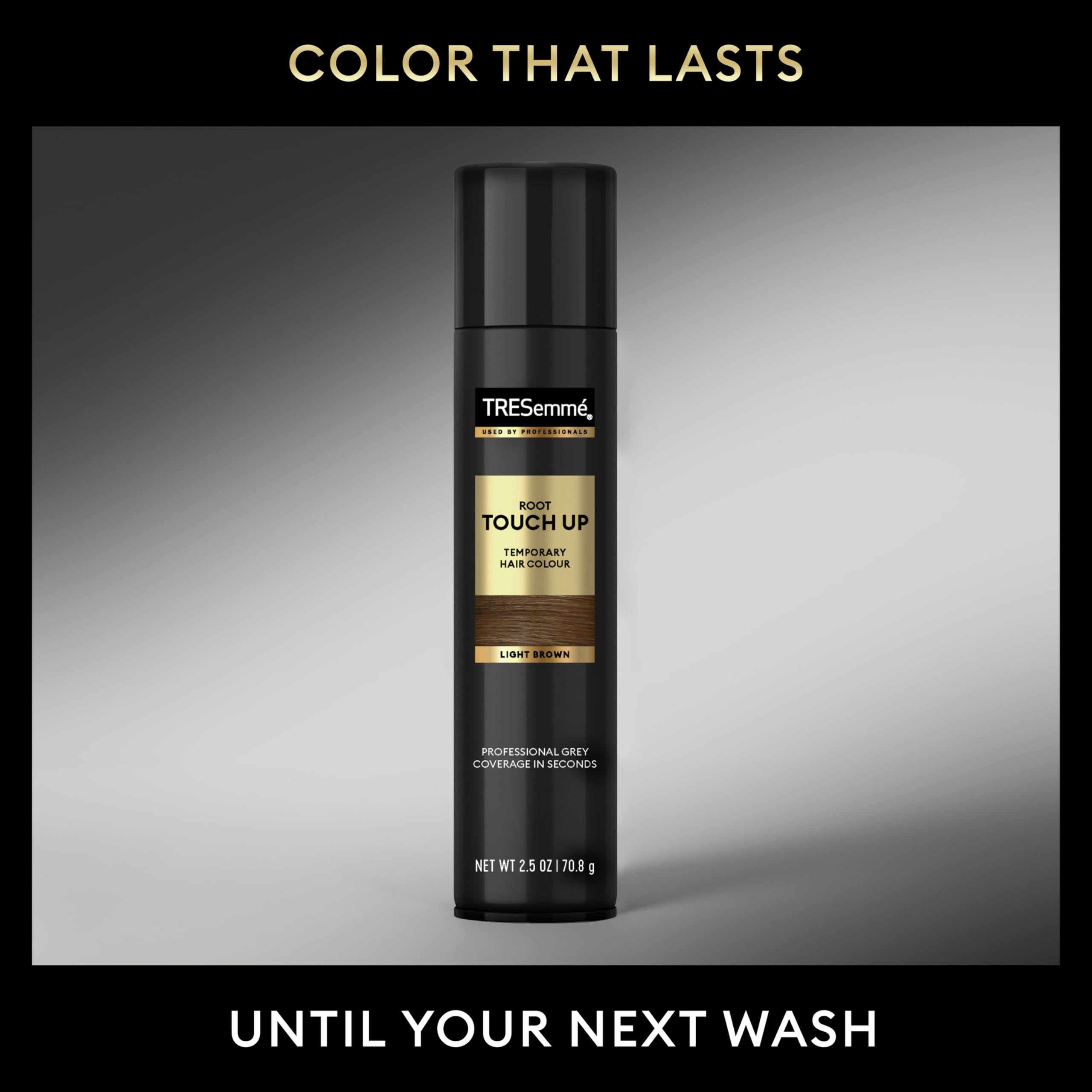TRESemmé ammonia-free formula protects hair, with no peroxide or synthetic dyes.