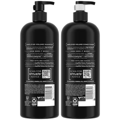 TRESemmé Amplified Volume Conditioner front view offering lift.