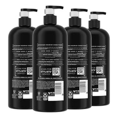 TRESemmé Botanique Nourish: envase frontal realza la fórmula suave sin parabenos.