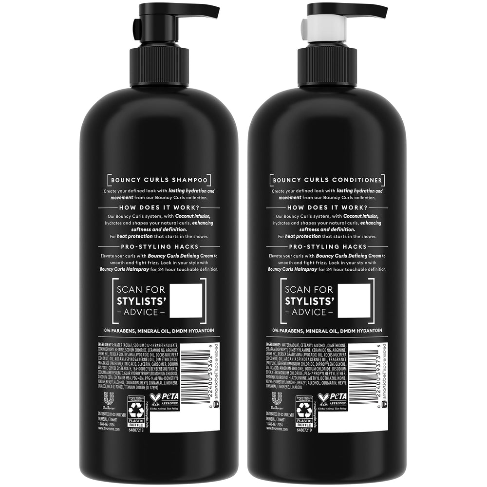 Acondicionador TRESemmé Bouncy Curls define rizos con nutrición profunda