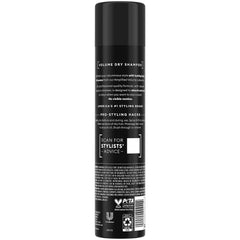 TRESemmé champú seco en aerosol: aplicación en raíces para volumen ligero