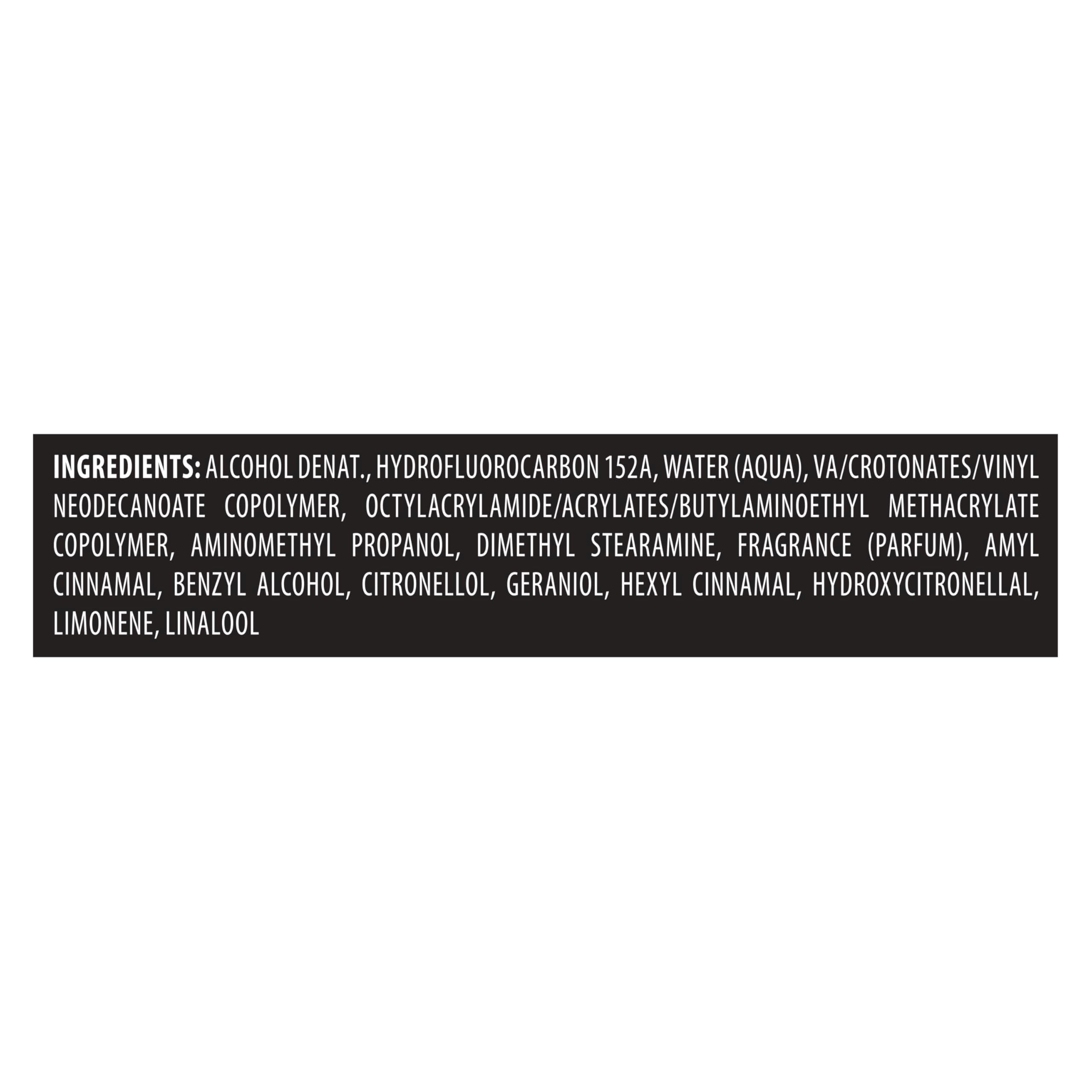All-day hold icon on product packaging indicating long-lasting style.