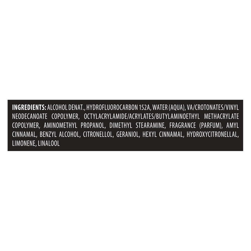 All-day hold icon on product packaging indicating long-lasting style.