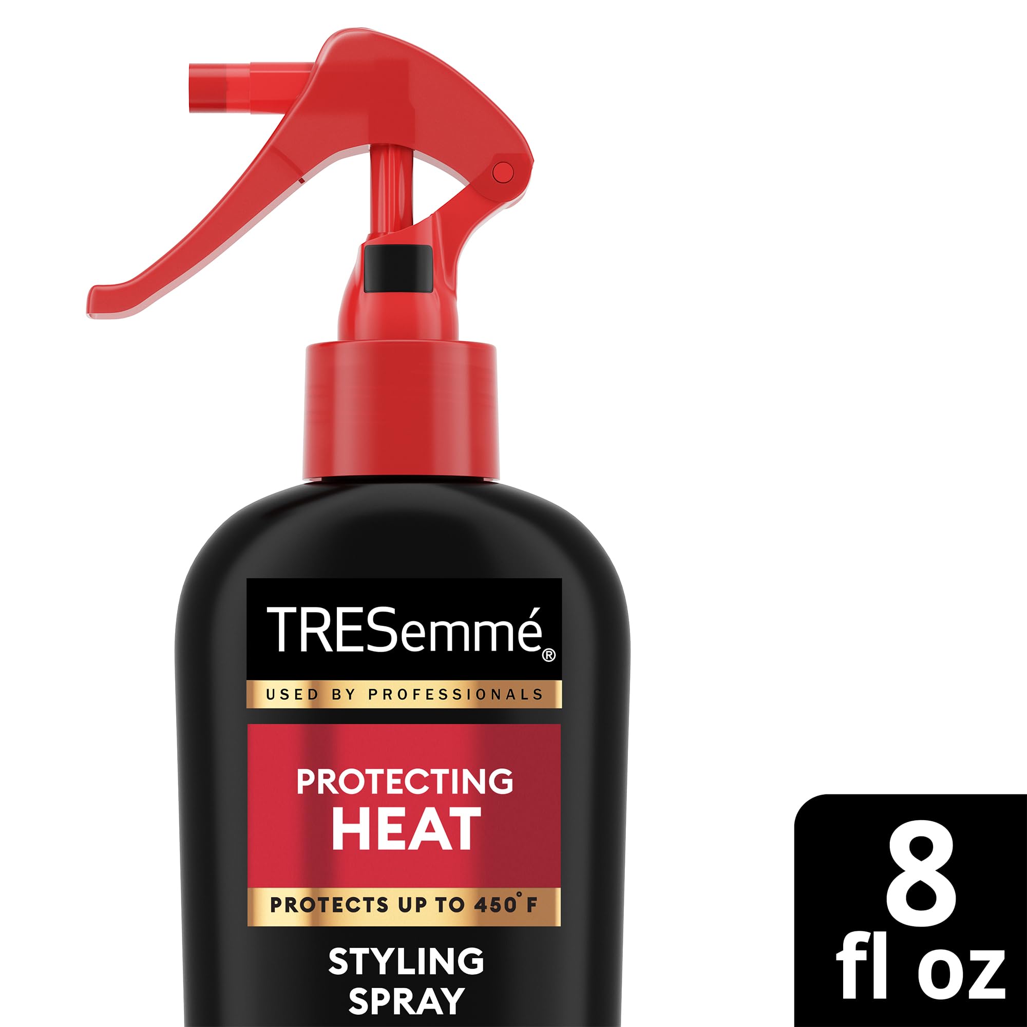Extra Hold Hairspray finish complements the look from TRESemmé