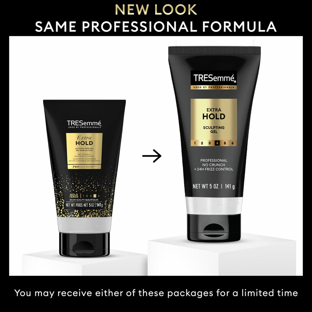TRESemmé frizz-control gel delivering 24-hour smoothness in humid weather.