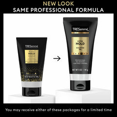 TRESemmé frizz-control gel delivering 24-hour smoothness in humid weather.