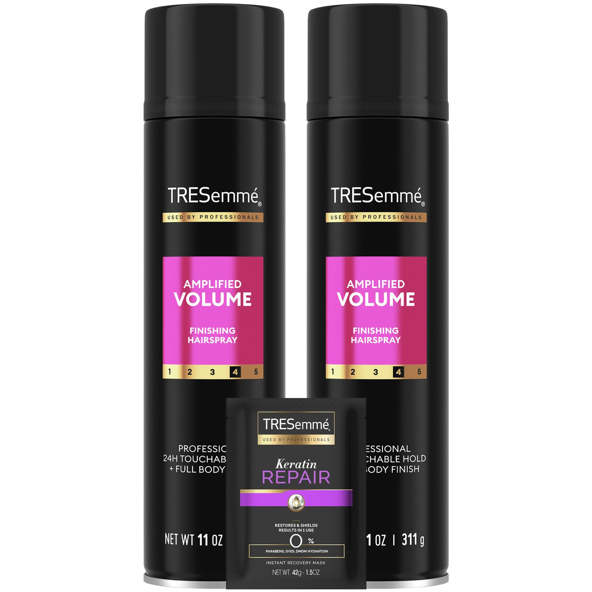 TRESemmé laca cabello volumen total en botella para volumen duradero