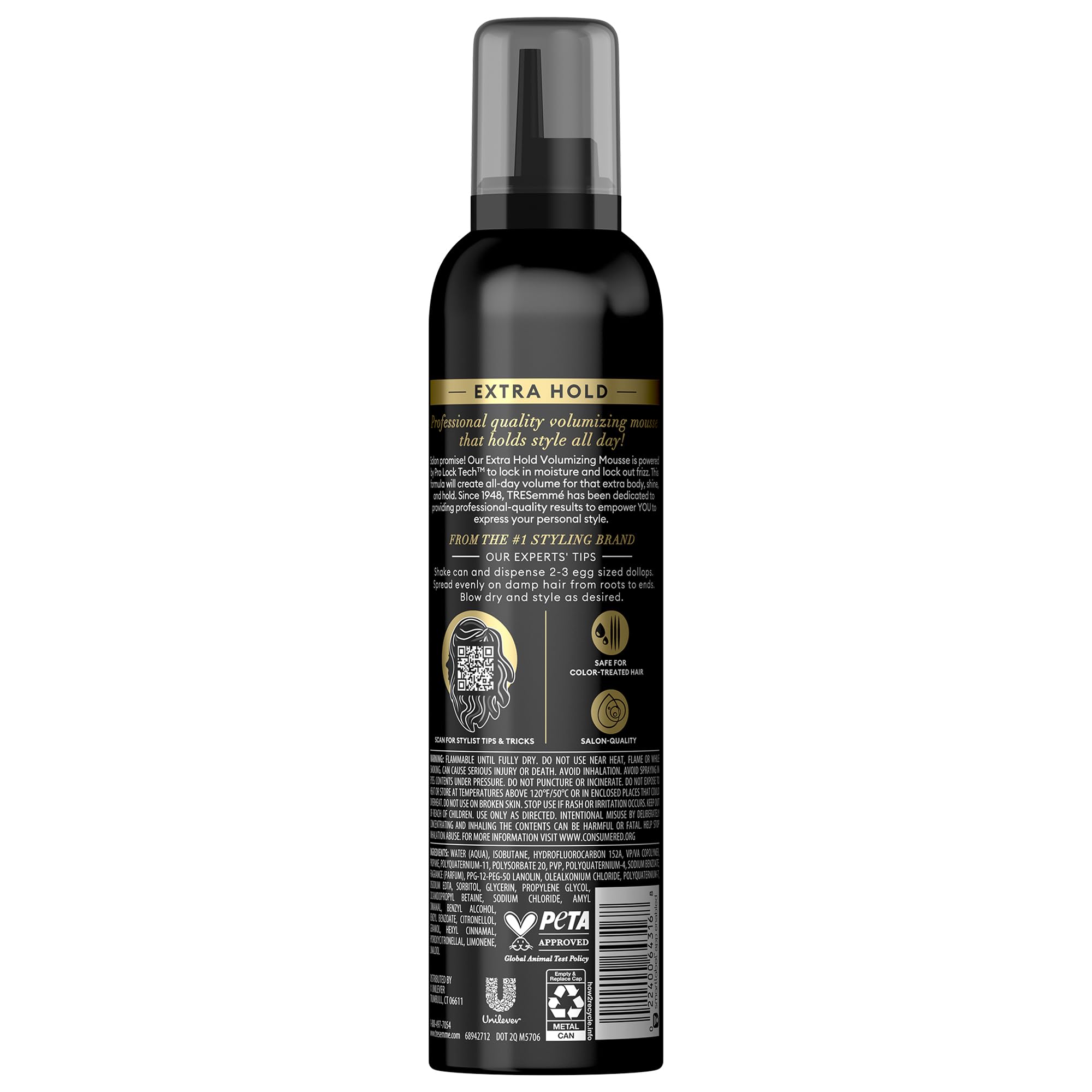Mascarilla keratina TRESemmé Reparadora para cabello suave.