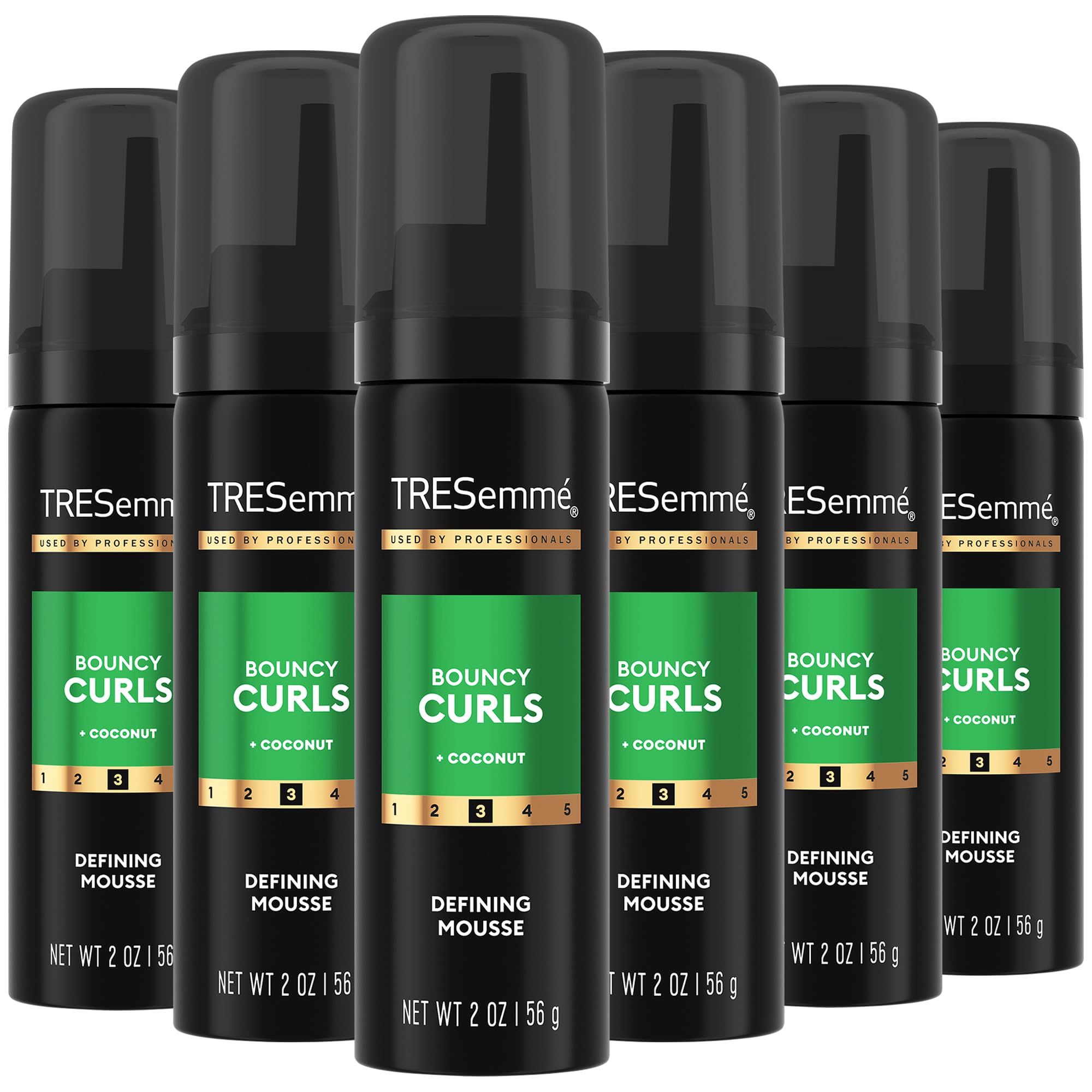 TRESemmé mousse definidora de rizos en botella con cuerpo