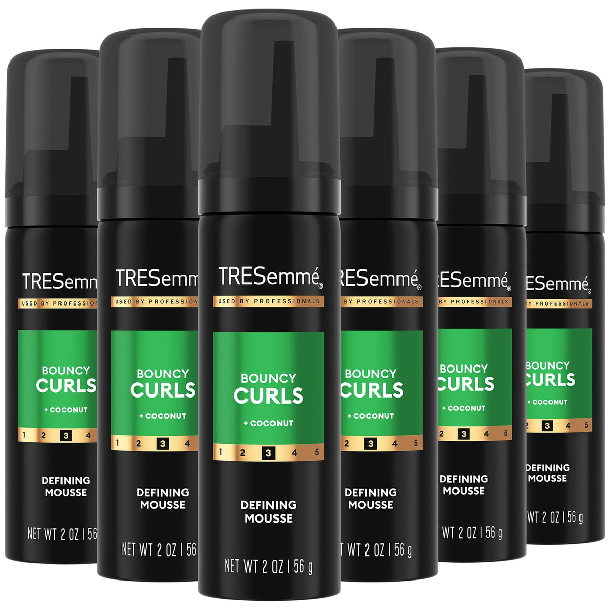 TRESemmé mousse definidora de rizos en botella con cuerpo