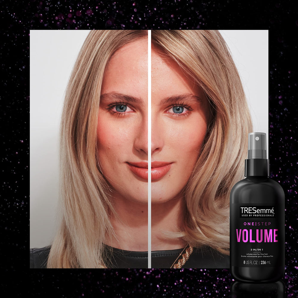 TRESemmé Volume Mist delivers a soft, touchable finish.