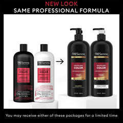 Shampoo closeup shows rich lather for color-treated hair.