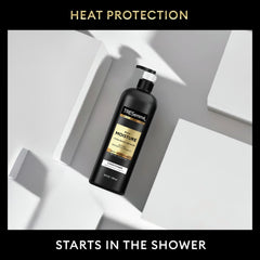 Etiqueta de Rich Moisture Shampoo sin parabenos y sin aceites minerales