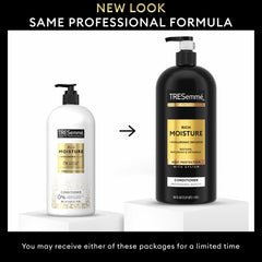 Textura cremosa de Rich Moisture, sensación suave al extender en el cabello.