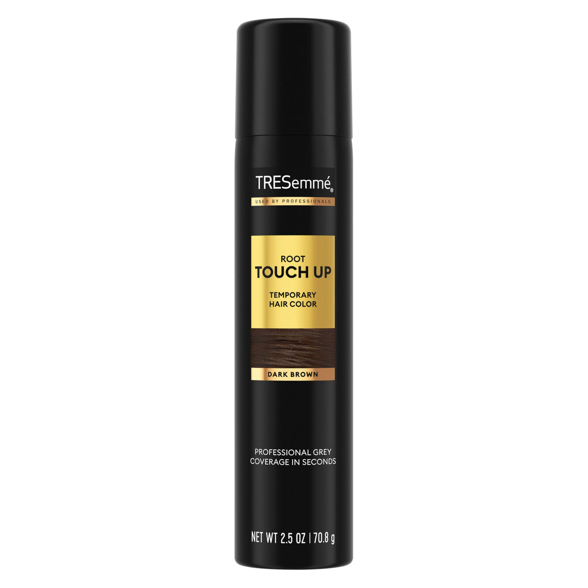 TRESemmé Root Touch-Up Dark Brown spray conceals grey roots quickly
