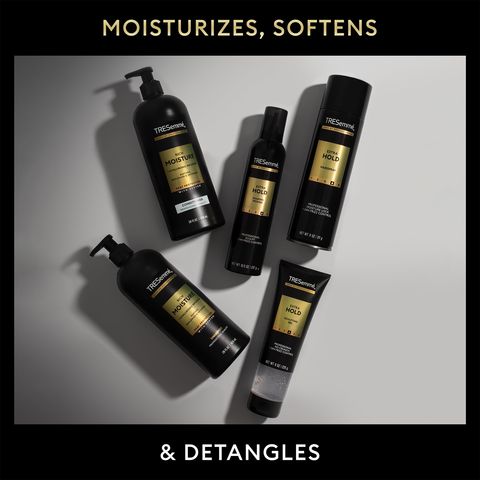 Tresemme Sculpting Gel cruelty-free badge signals ethical beauty