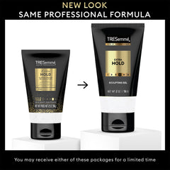 Tresemme Sculpting Gel travel pack 12-count box front communicates salon-quality hold