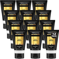 Tresemme Sculpting Gel travel-size bottle front highlights anti-frizz hold